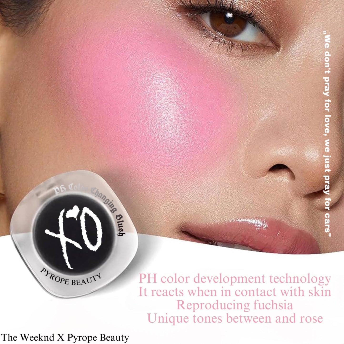 The Weeknd X Pyrope Beauty - XO PH Color Changing Blush