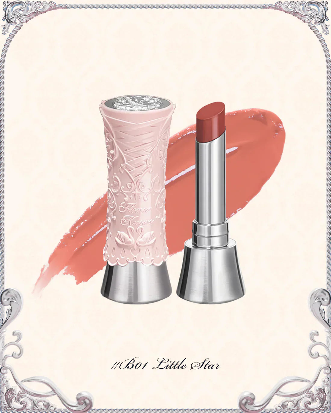 Flower Knows - Swan Ballet Shine Lipstick