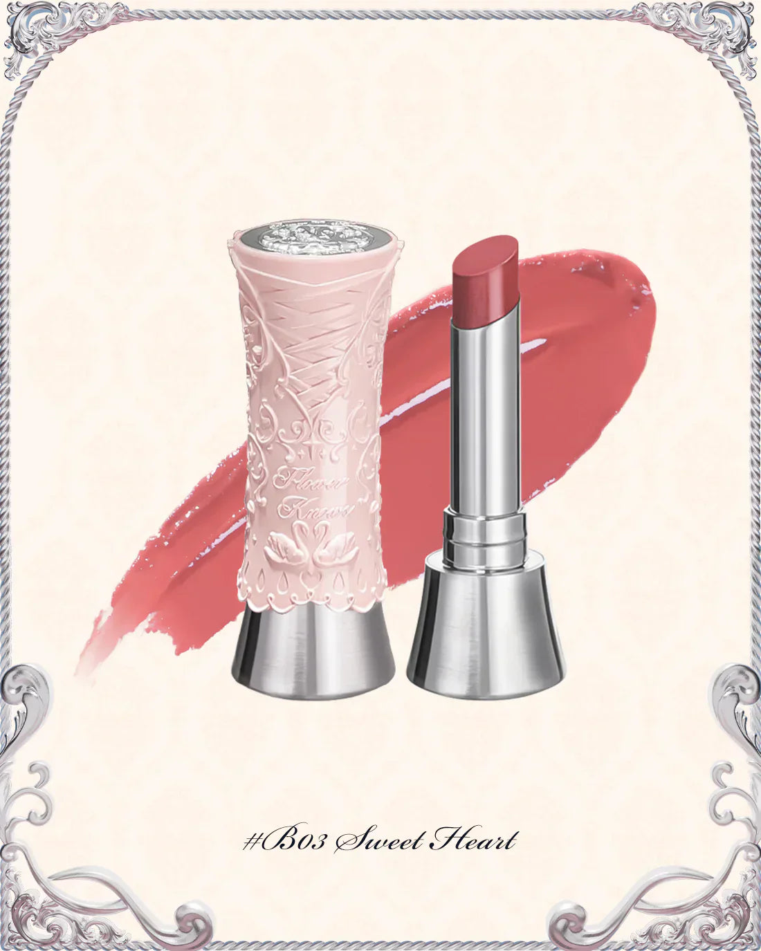 Flower Knows - Swan Ballet Shine Lipstick