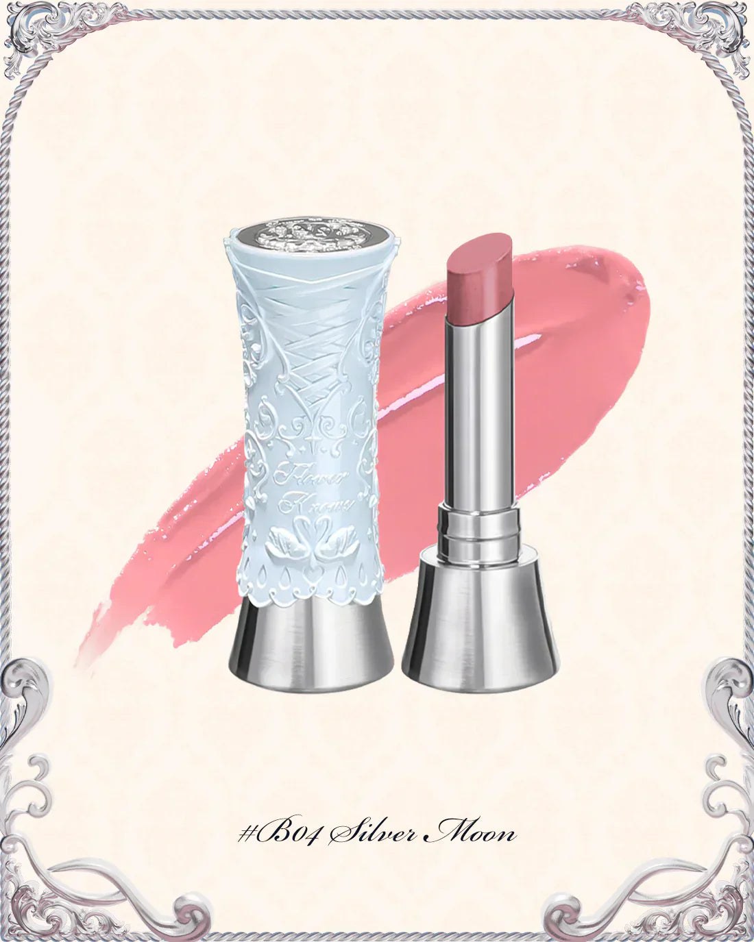 Flower Knows - Swan Ballet Shine Lipstick