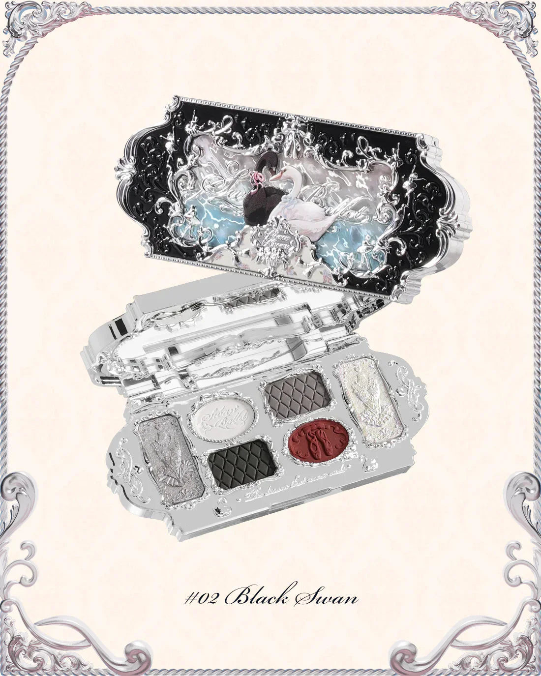 Flower Knows - Swan Ballet Six-Color Makeup Palette