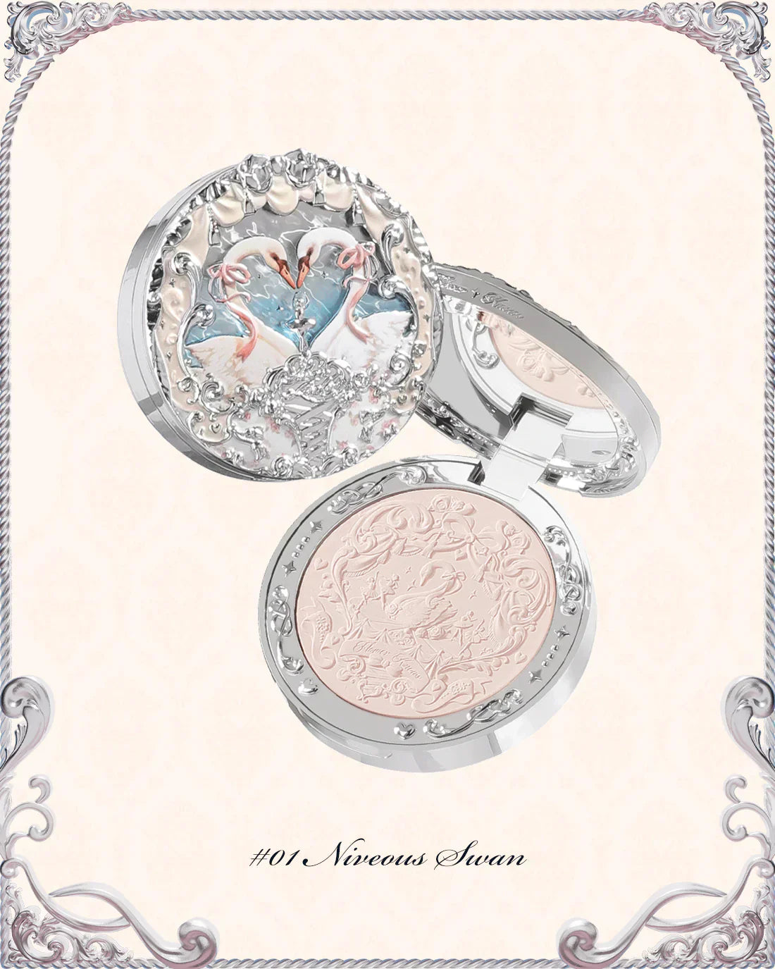 Flower Knows - Swan Ballet Embossed Blush