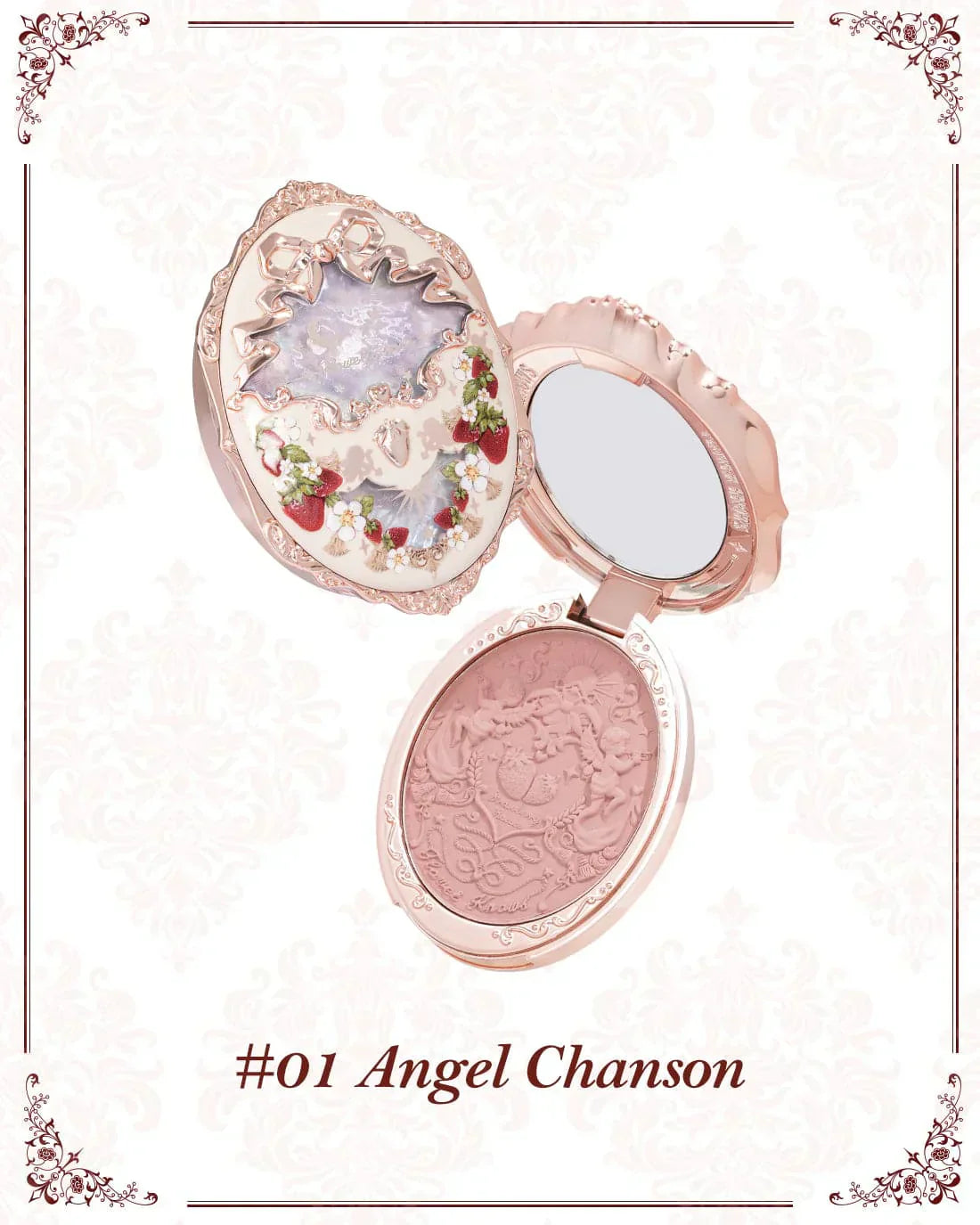 Flower Knows - Strawberry Rococo Embossed Blush