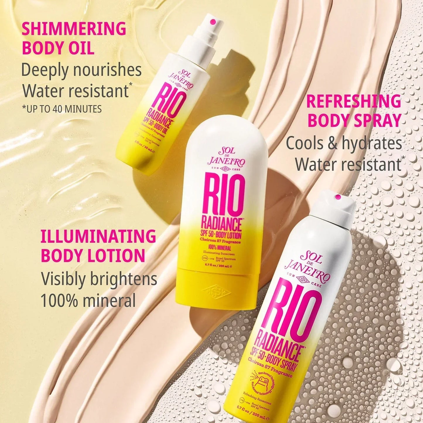 Sol de Janeiro- Rio Radiance™ SPF 50 Trio