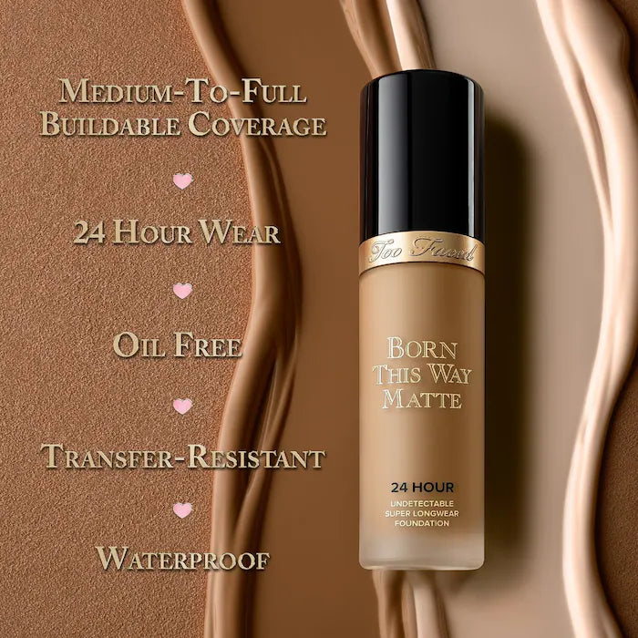 Too Faced - Born This Way Matte Longwear Liquid Foundation Makeup