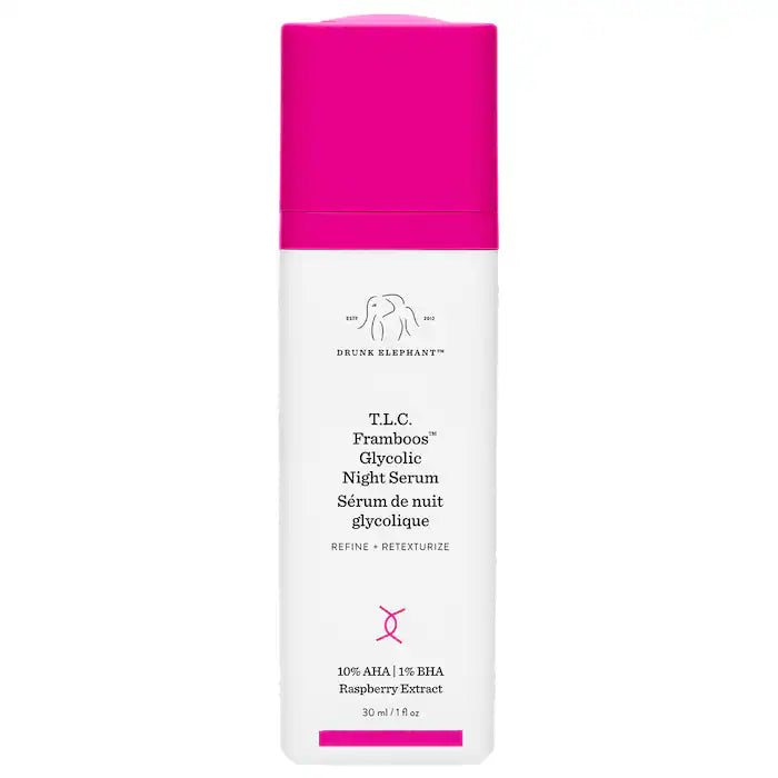 Drunk Elephant T.L.C. Framboos™ Glycolic Resurfacing Night Serum