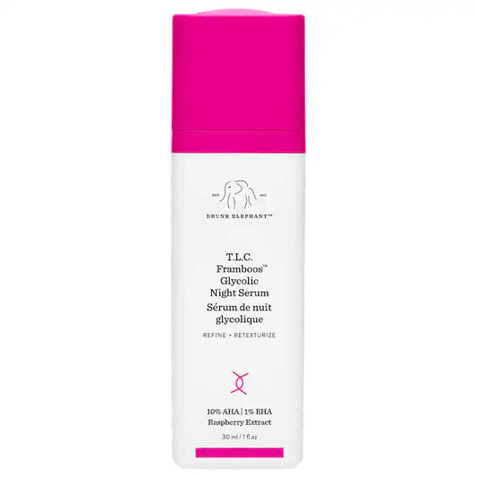 Drunk Elephant T.L.C. Framboos™ Glycolic Resurfacing Night Serum