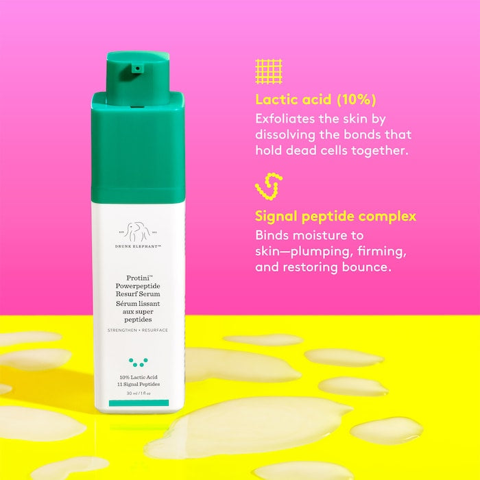 Drunk Elephant - Protini™ Powerpeptide Resurfacing Serum with Lactic Acid