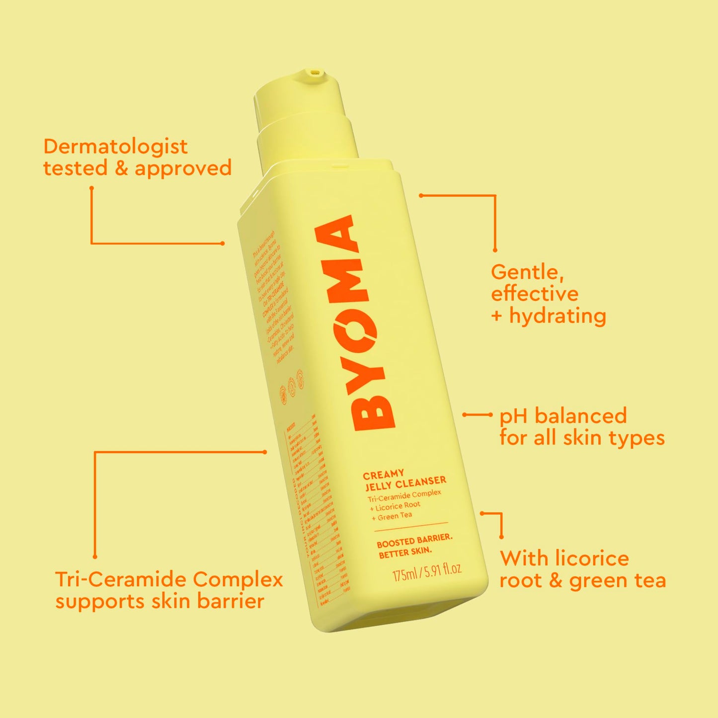 BYOMA - Creamy Jelly Cleanser 175ml