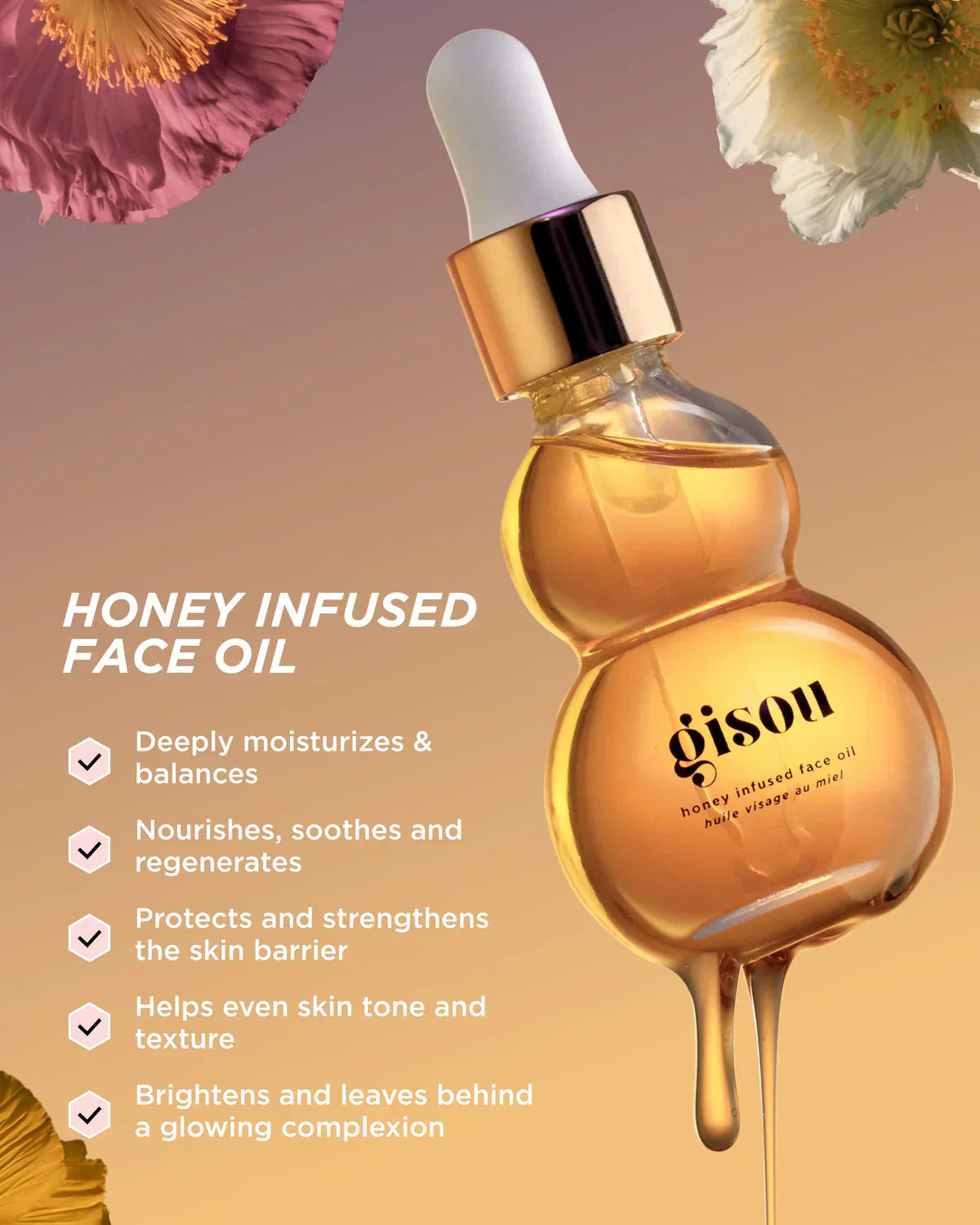 Gisou - Honey Infused Face Oil